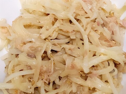 マヨ×めんつゆで!大根とツナのサラダ